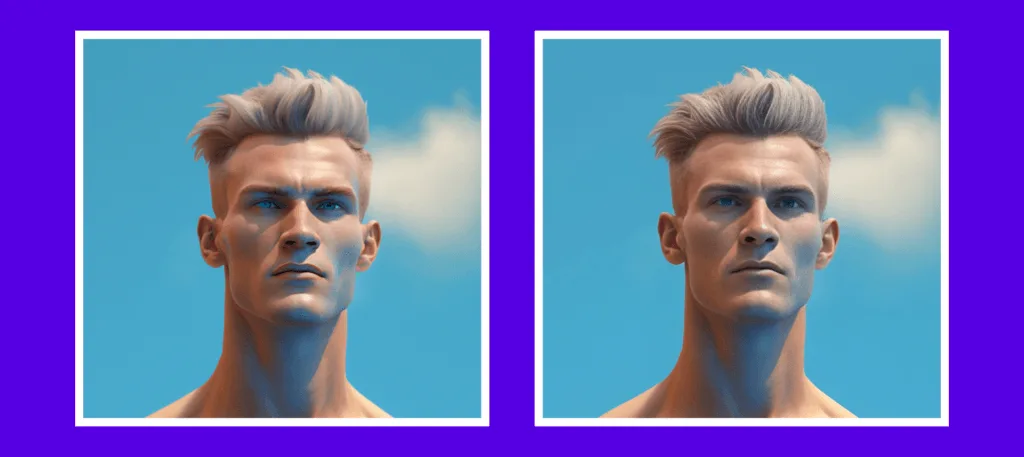 Face26 interface in use