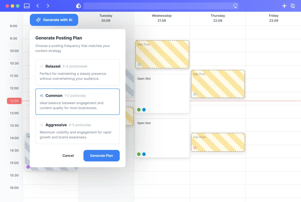 FeedHive dashboard view