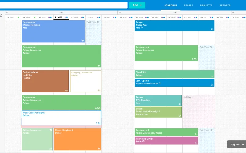 Float app screen