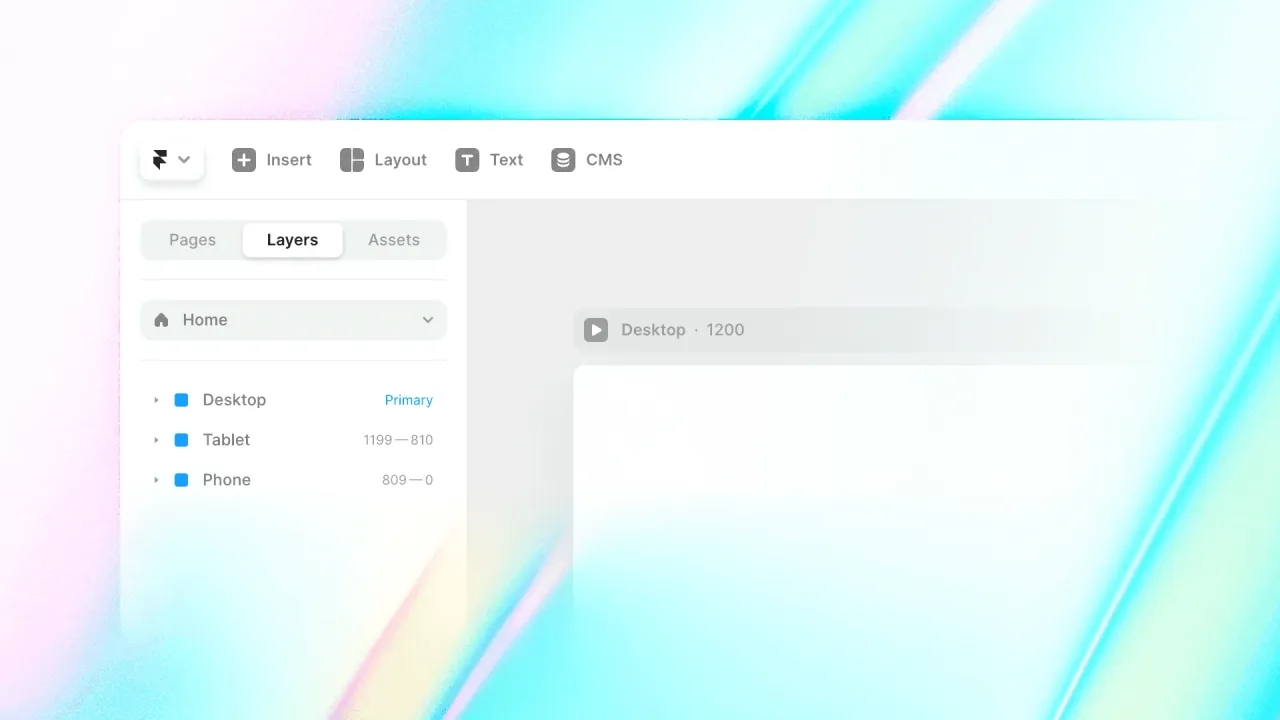 Framer interface in use