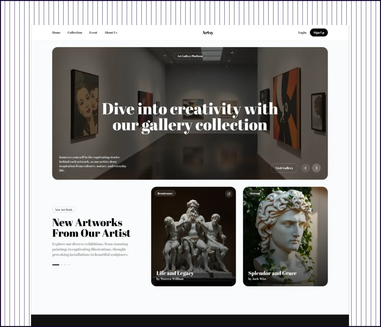 Galileo app screen