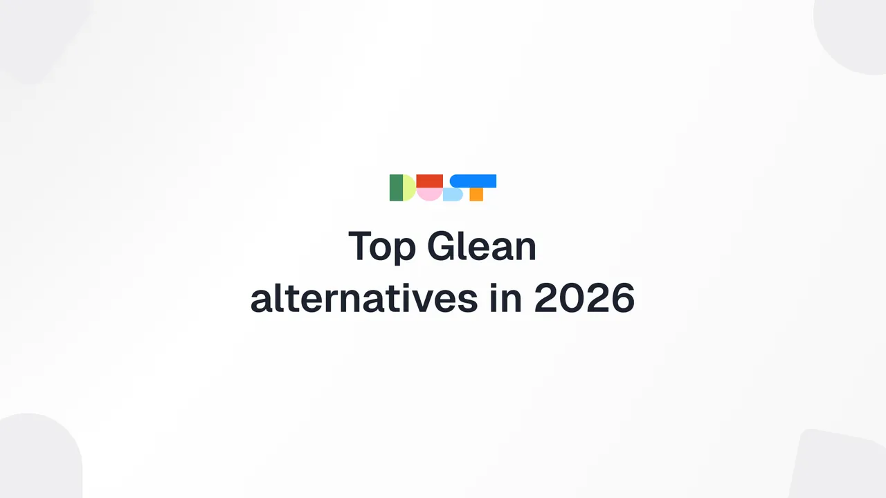 Glean interface in use