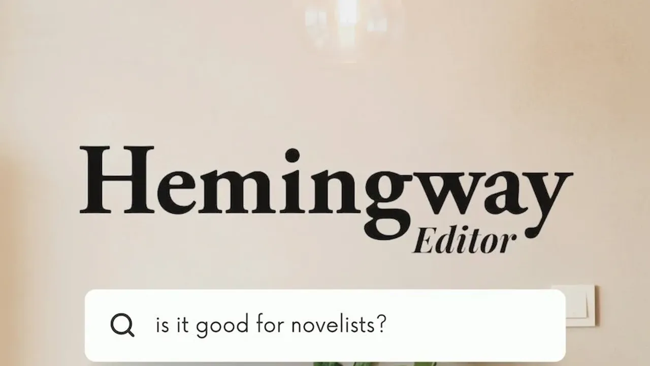 Hemingway Editor app screen