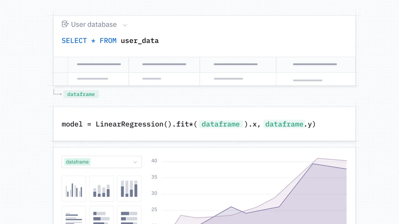 Hex interface in use
