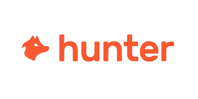 Hunter.io dashboard view