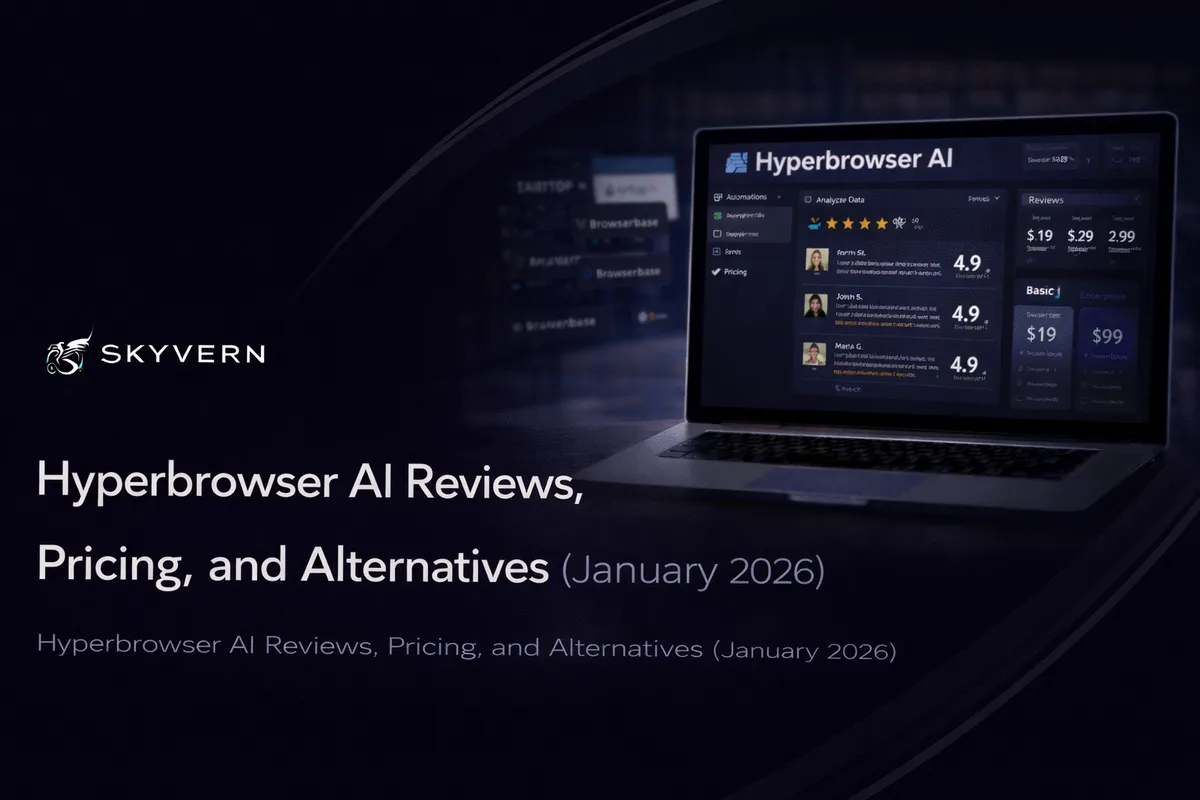 Hyperbrowser dashboard view