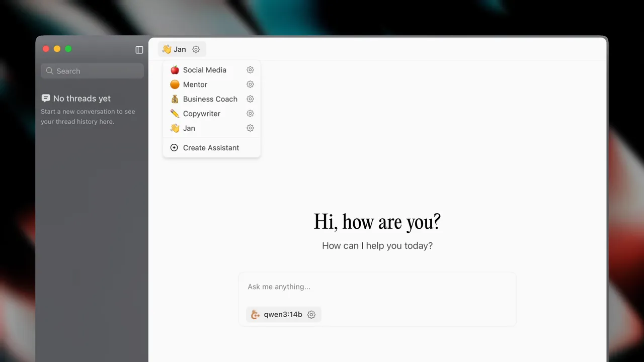 Jan interface in use