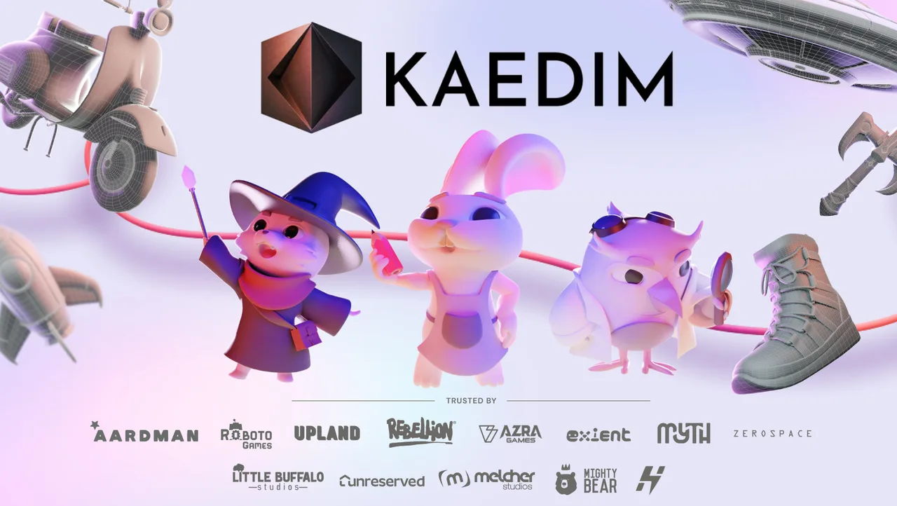 Kaedim interface in use