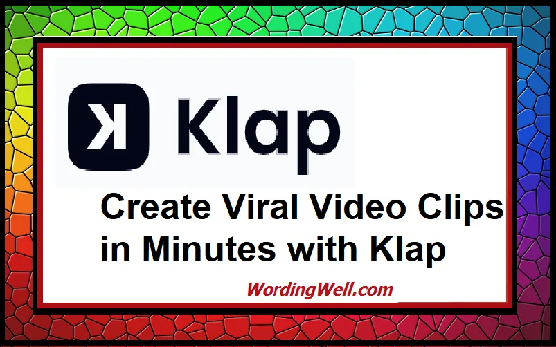 Klap dashboard view