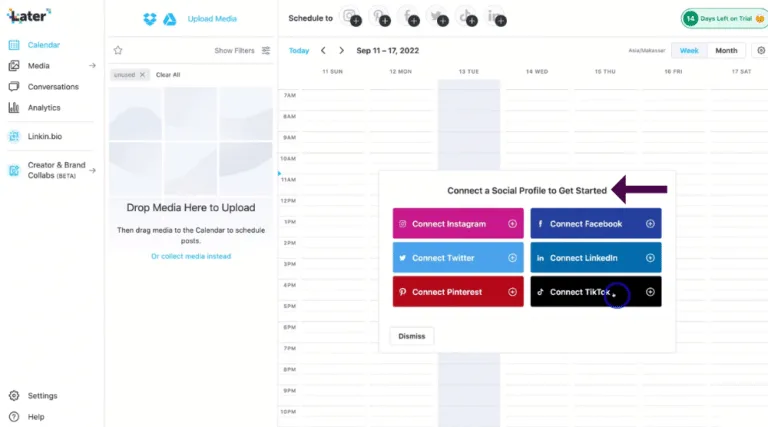 Later AI dashboard view