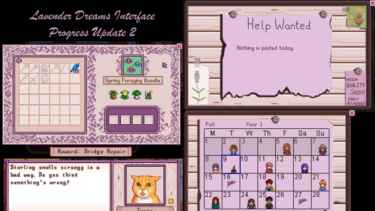 Lavender app screen