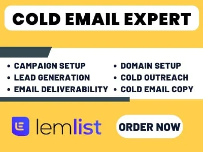 Lemlist in action, marketing & seo AI tool