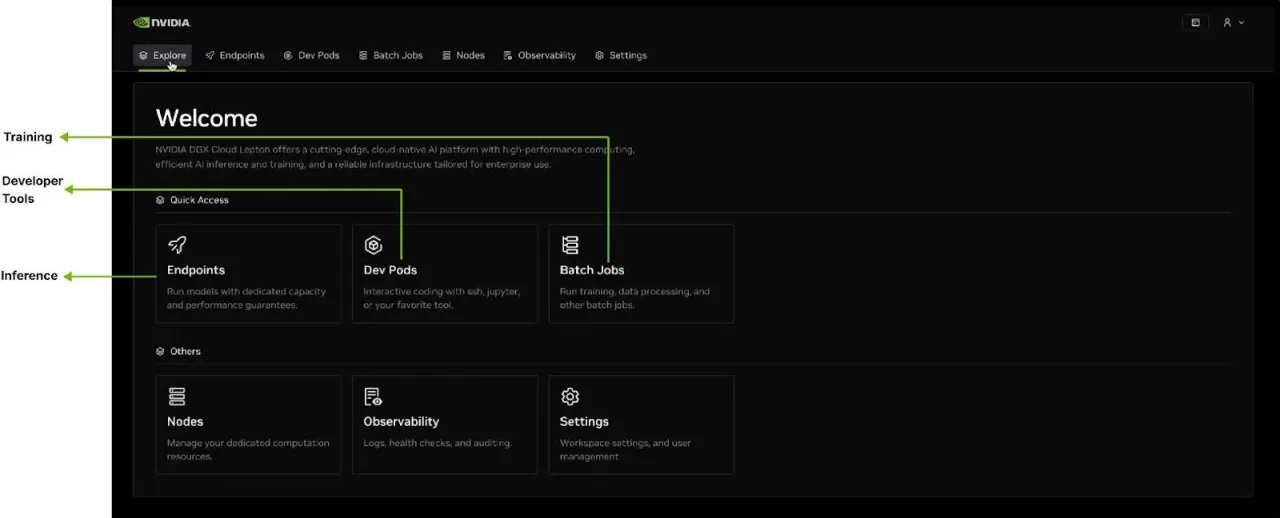 Lepton Search in action, search AI tool