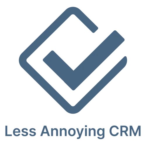Less Annoying CRM interface in use