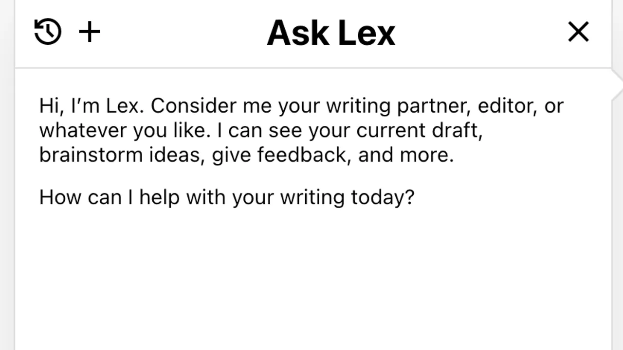 Lex dashboard view
