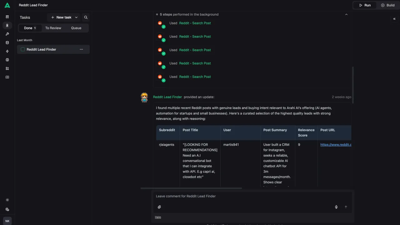 Lindy in action, ai agents AI tool