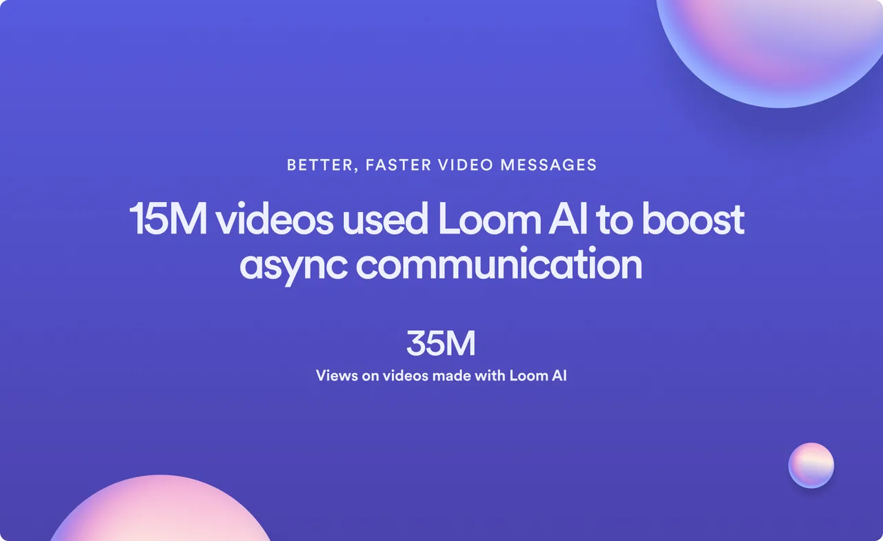Loom AI dashboard view