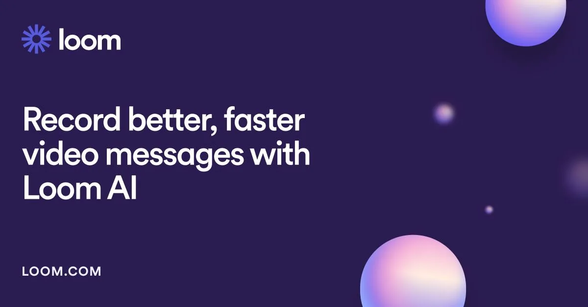 Loom AI interface in use