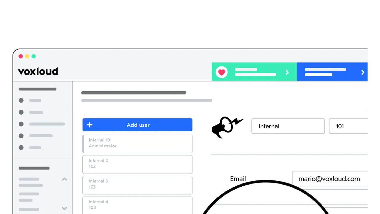 Loudly app screen