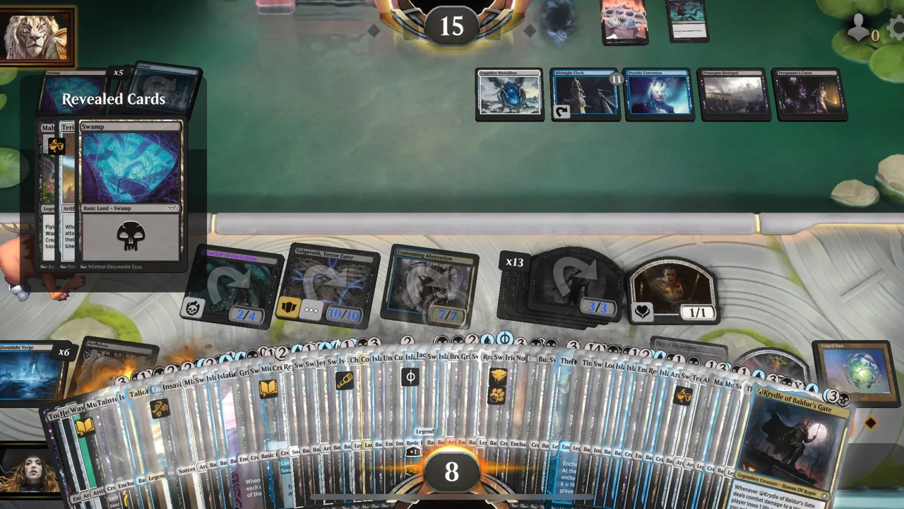 Magic app screen