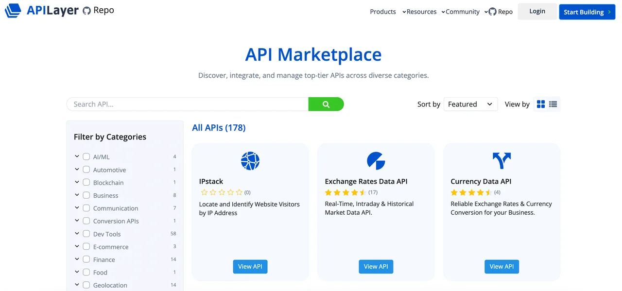 MagicAPI app screen