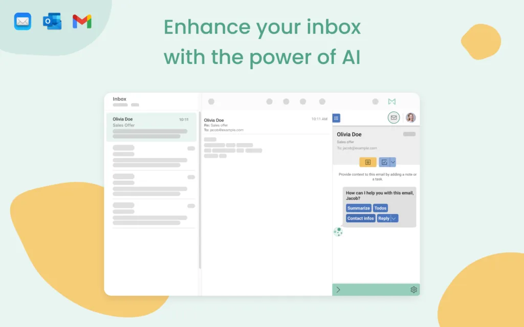 Mailbutler dashboard view