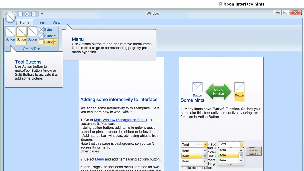 Make interface in use