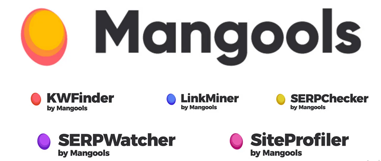 Mangools dashboard view