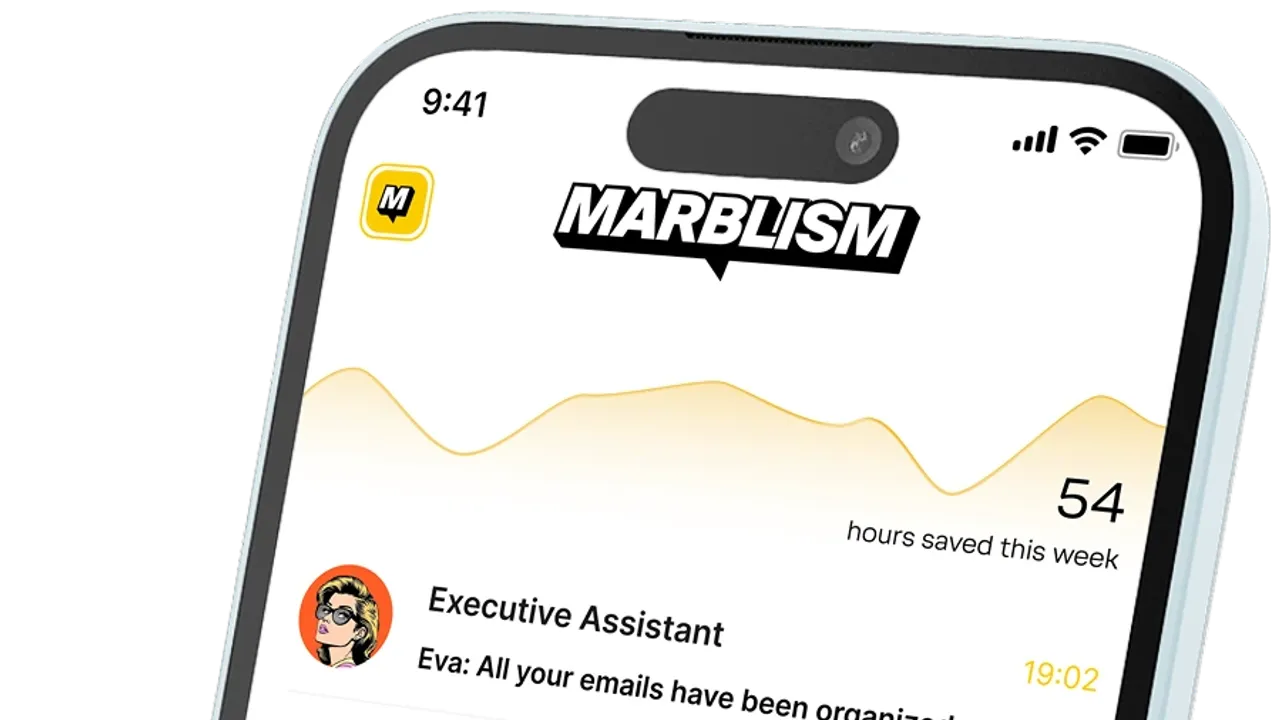 Marblism interface in use