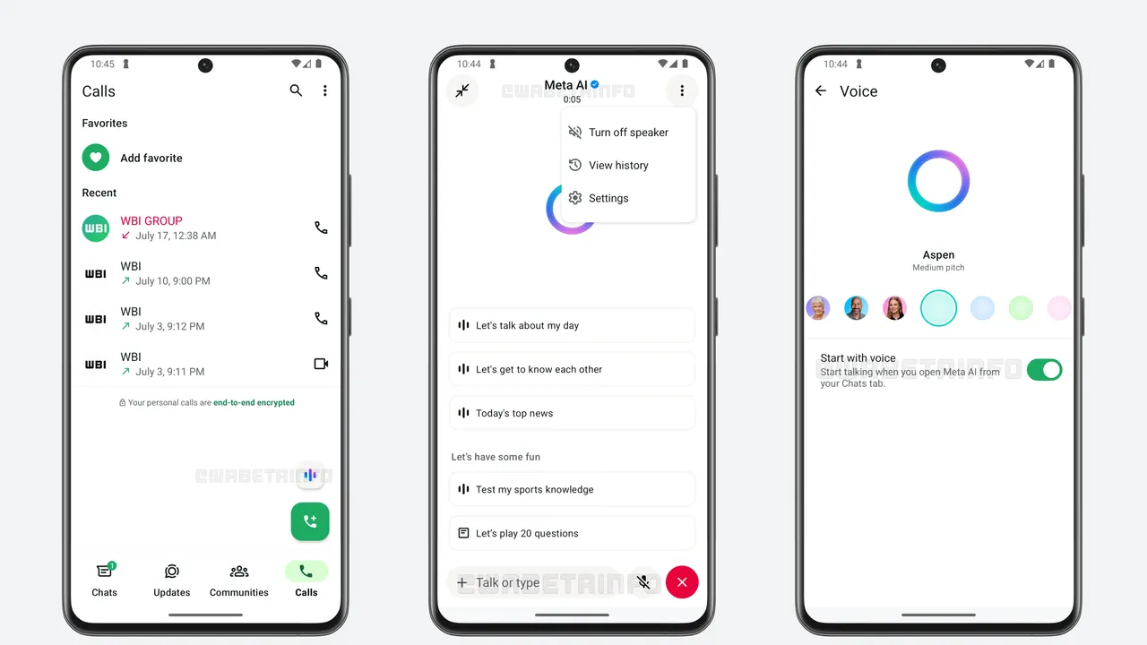 Meta AI in action, chat & models AI tool