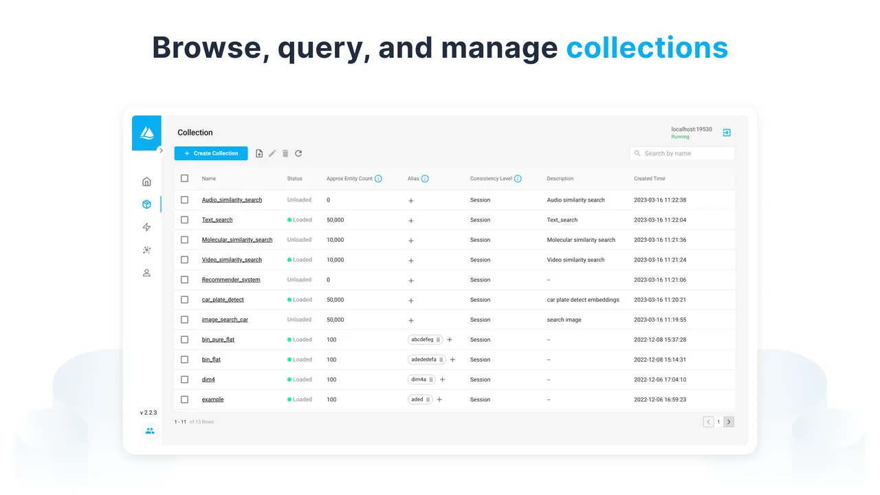 Milvus in action, code AI tool