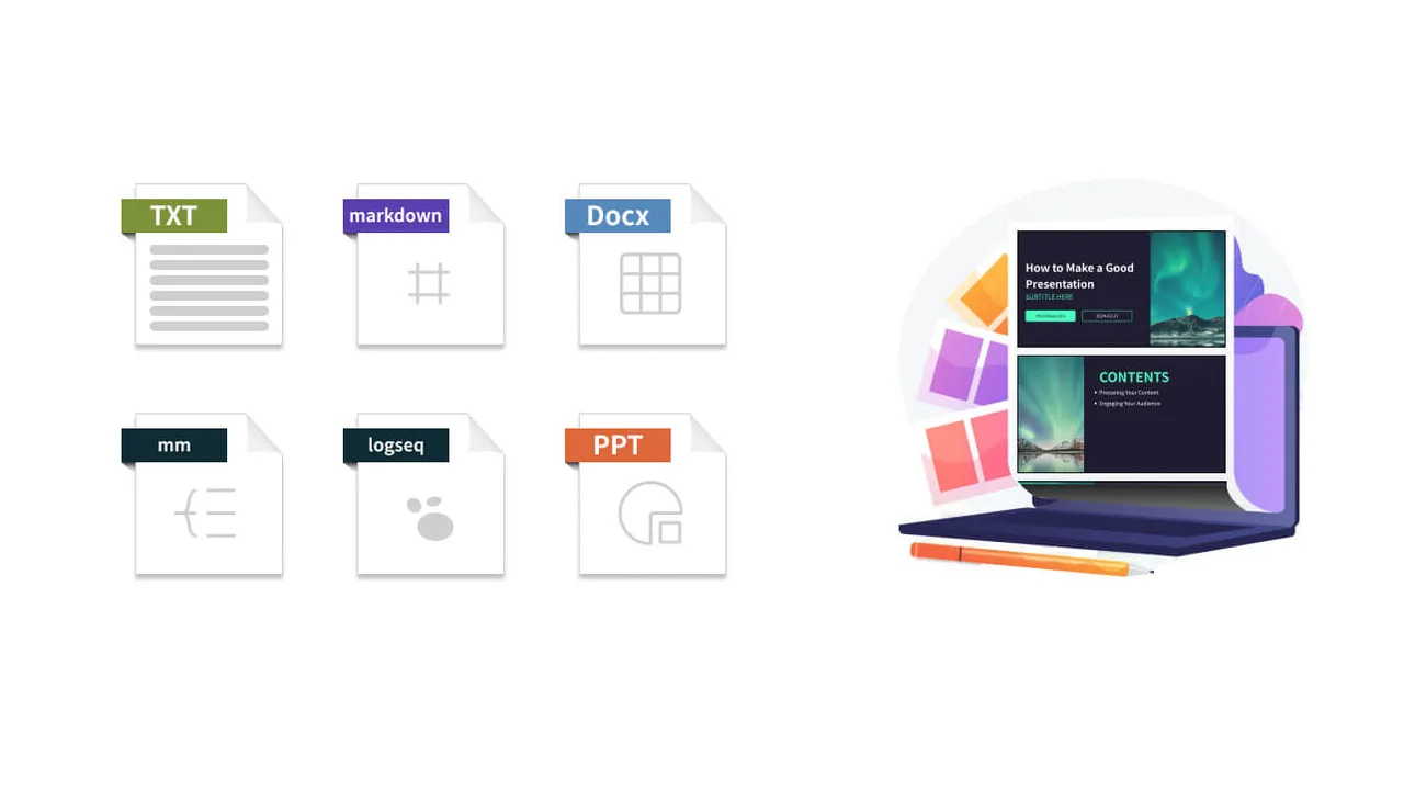 MindShow interface in use