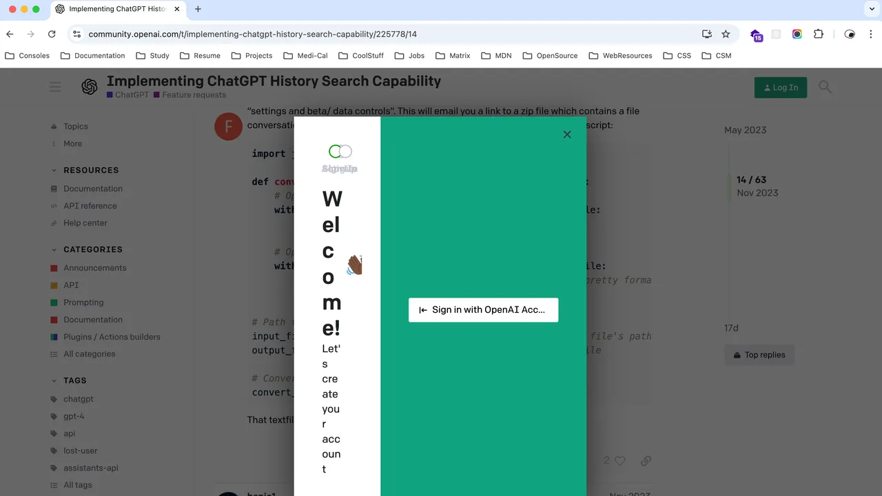 Modal in action, code AI tool