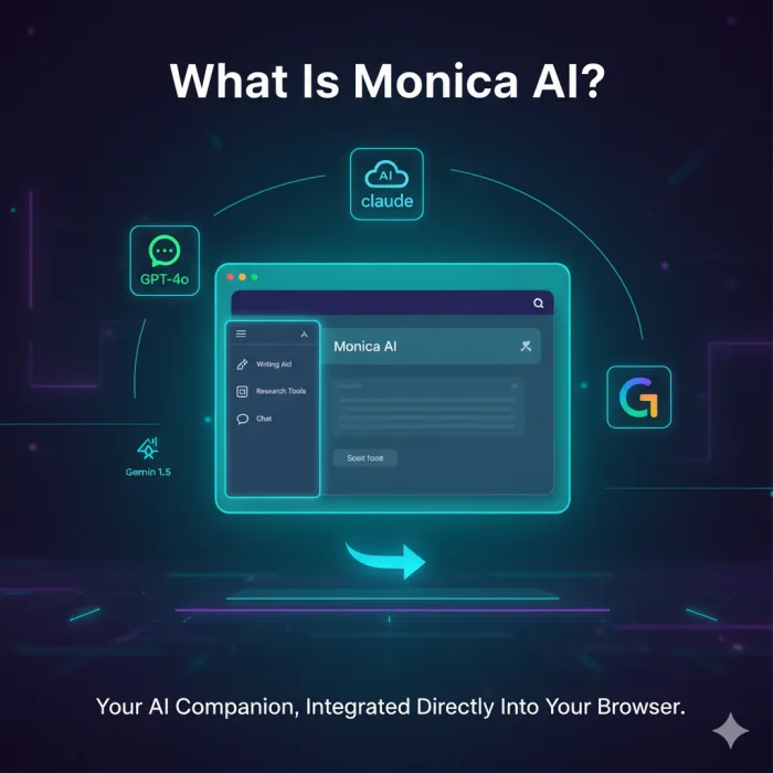 Monica interface in use