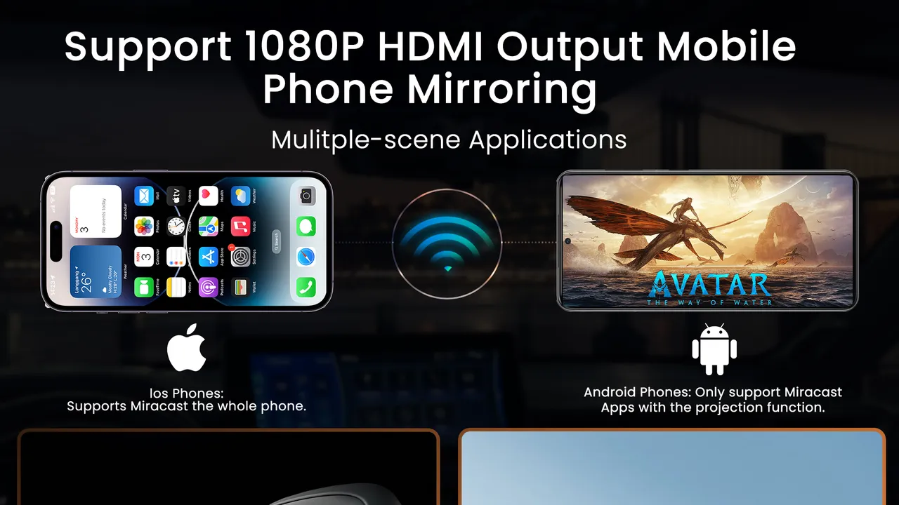 Motion interface in use