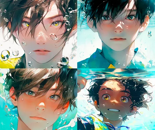 Nijijourney in action, image AI tool