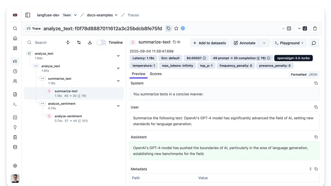 OpenRouter dashboard view