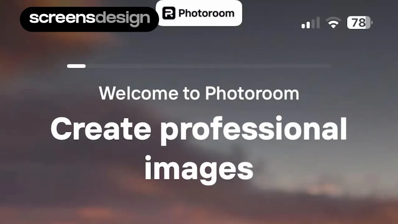 Photoroom in action, image AI tool