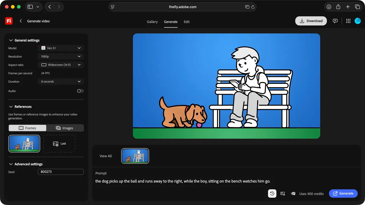 Pictory in action, video AI tool