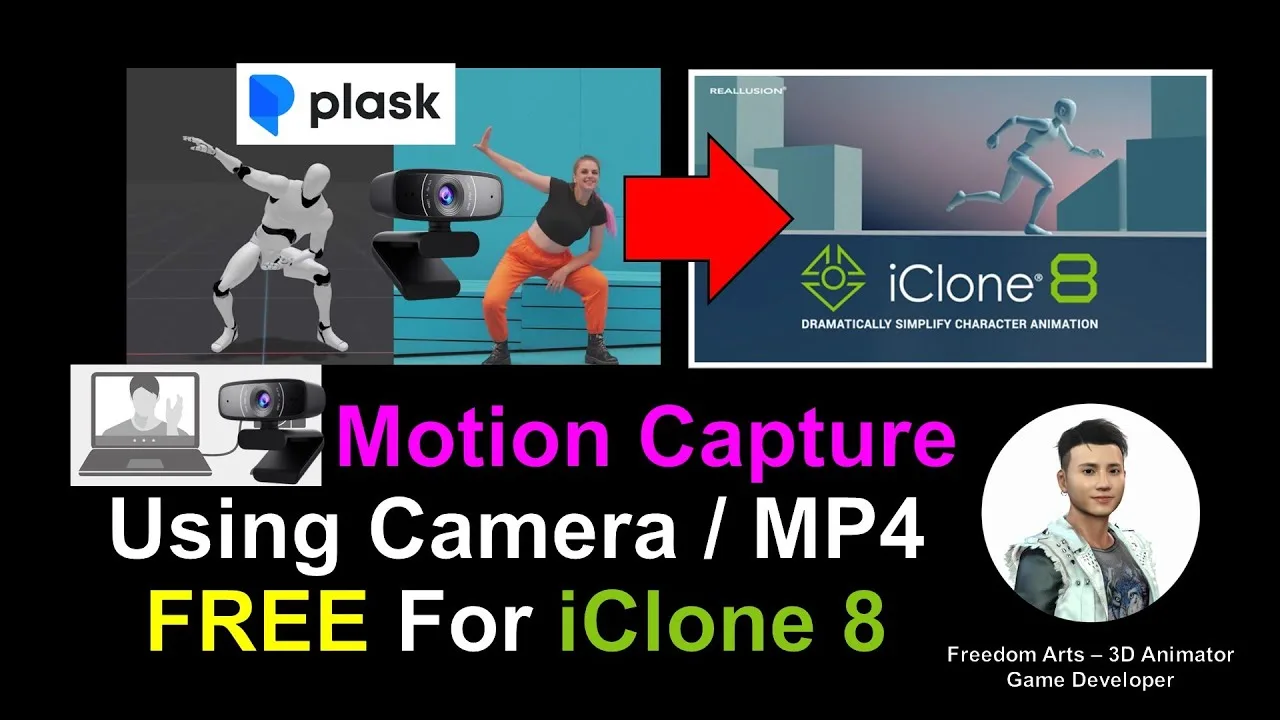 Plask Motion dashboard view