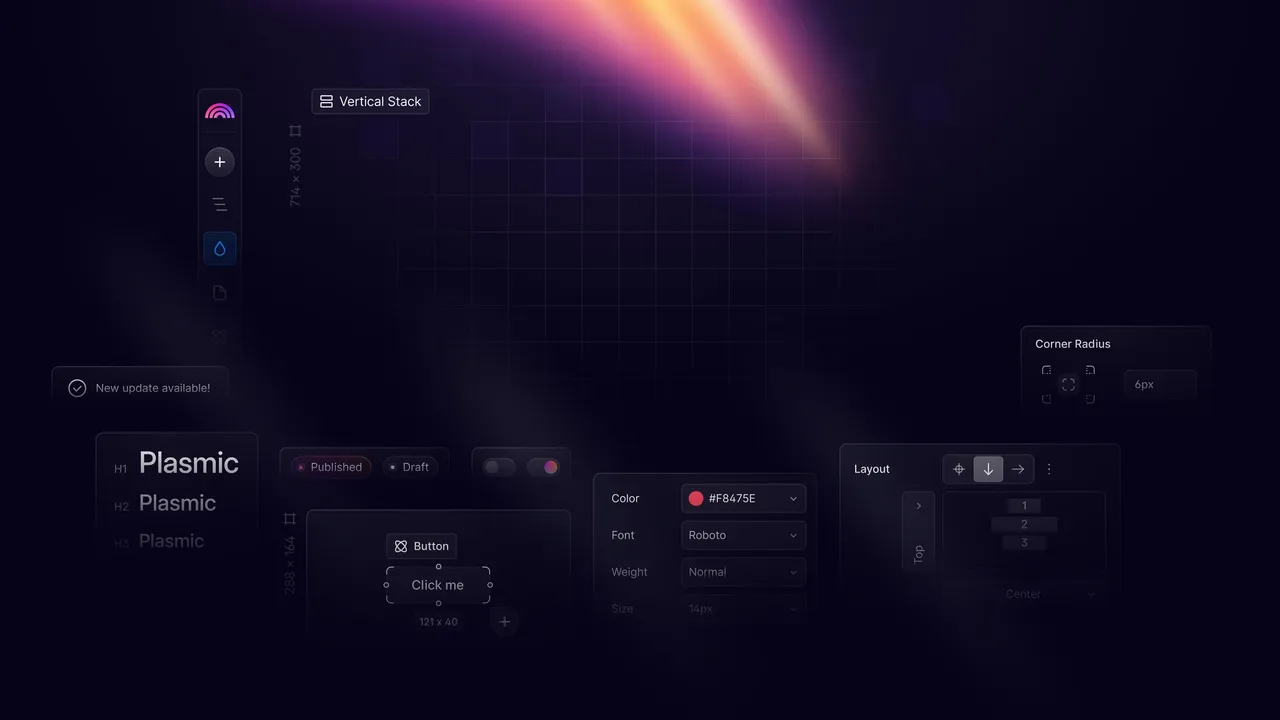 Plasmic interface in use