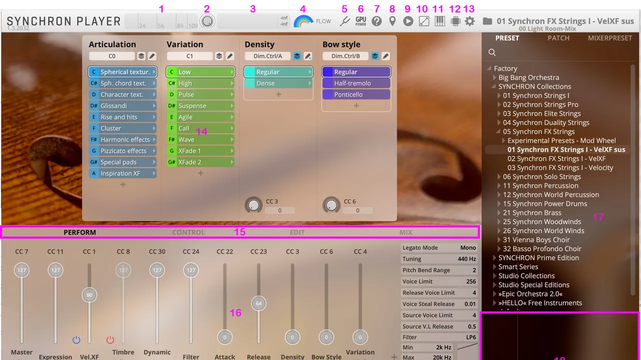 PlayAI interface in use