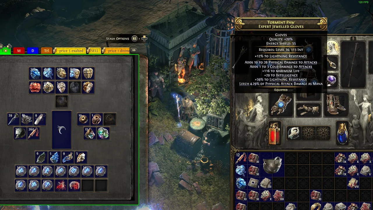Poe dashboard view