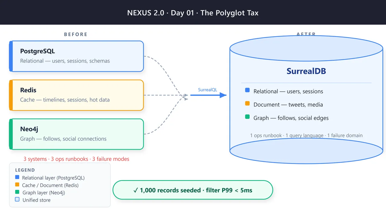 Pollyglot dashboard view