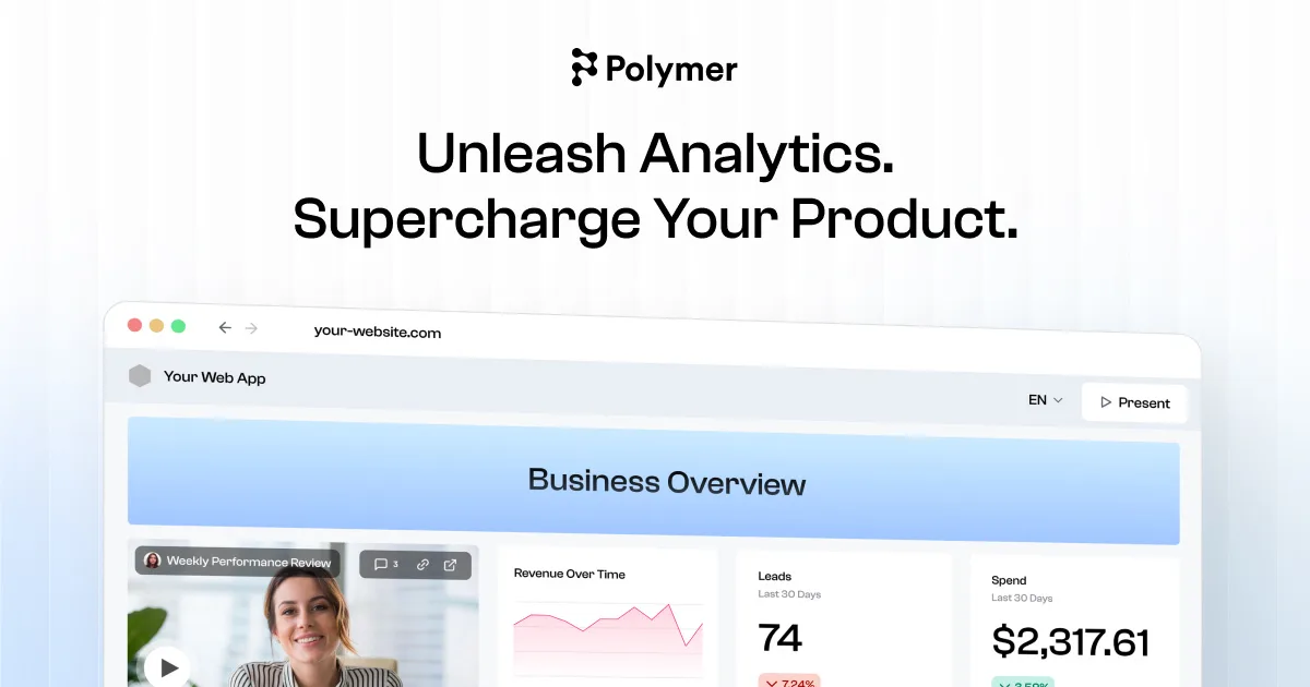 Polymer dashboard view
