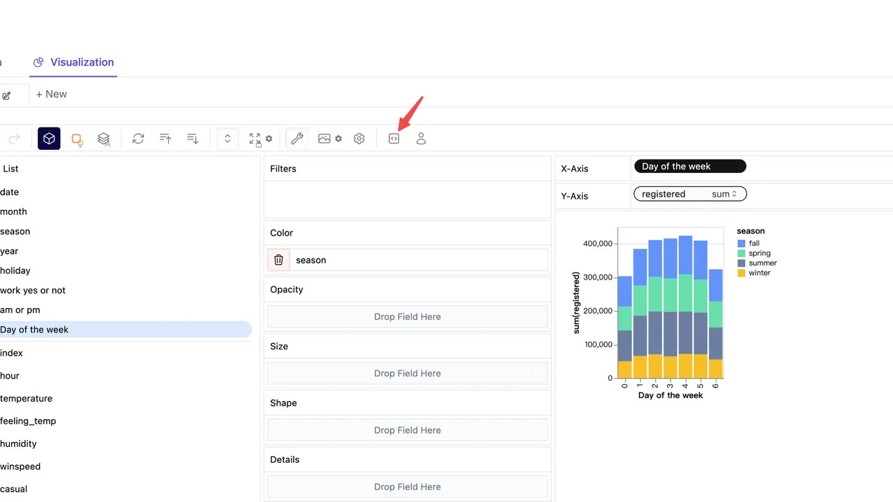 Pylyzer interface in use