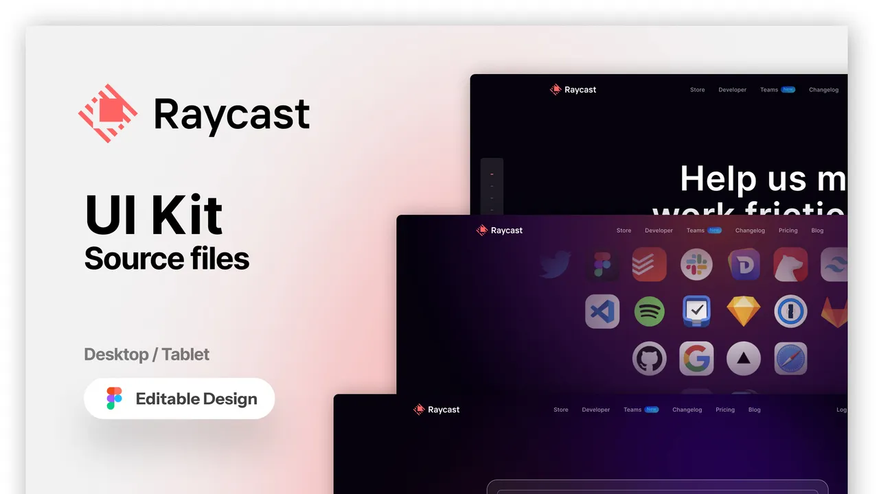 Raycast app screen