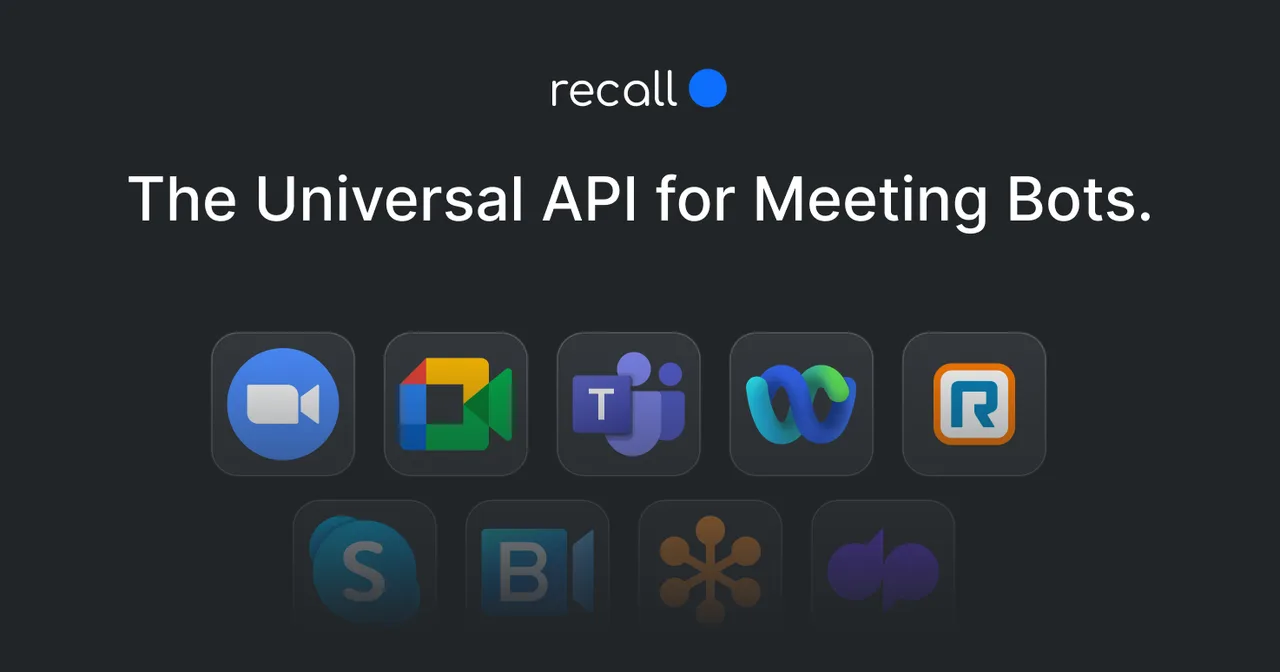Recall.ai interface in use
