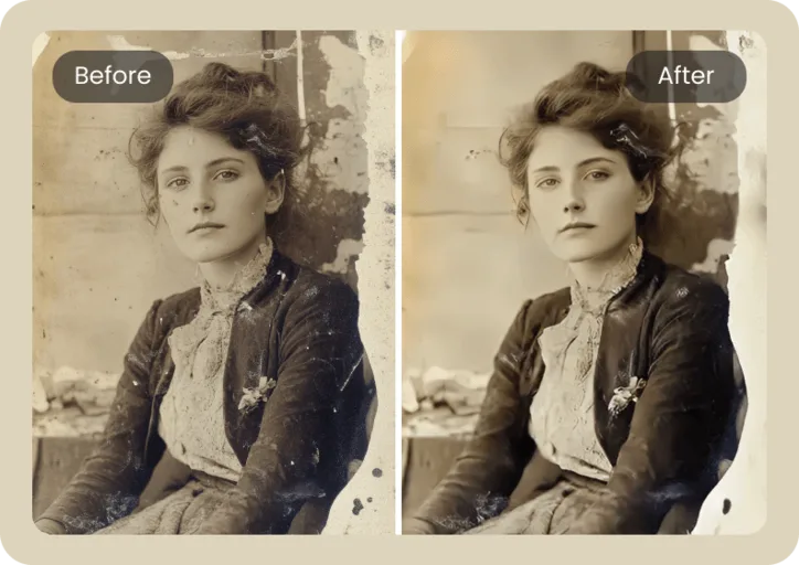 RestorePhotos app screen