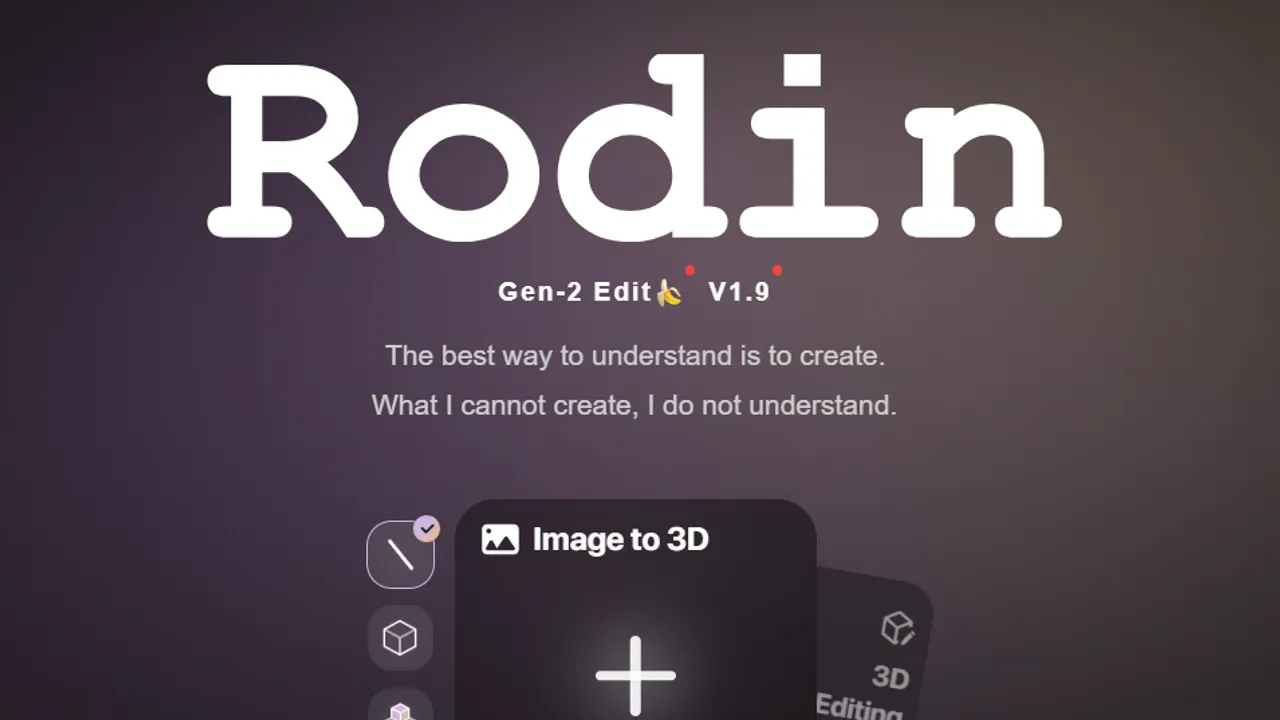 Rodin app screen